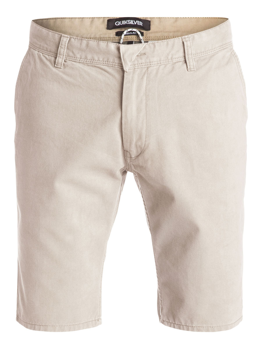 Бермуды мужские Quiksilver, цвет: бежевый. EQYWS03163-THZ0. Размер 30 (46)EQYWS03163-THZ0 Бермуды мужские Quiksilver, цвет: бежевый. EQYWS03163-THZ0. Размер 30 (46)EQYWS03163-THZ0Стильные мужские шорты Quiksilver выполнены из натурального хлопка. Модельпрямого покроя с ширинкой на застежке-молнии на талии застегивается напуговицу, имеются шлевки для ремня. Спереди шорты дополнены двумя втачнымикарманами с косыми краями, сзади имеются два прорезных кармана с клапанами на пуговицах.