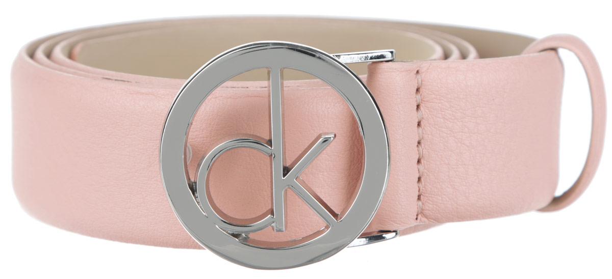 Ремень женский Calvin Klein, цвет: светло-розовый. K60K601195_6060. Размер 8091/0211/087 Ремень женский Calvin Klein, цвет: светло-розовый. K60K601195_6060. Размер 8091/0211/087Стильный женский ремень Calvin Klein Jeans станет великолепным дополнением к любому образу.Ремень изготовлен из натуральной кожи и оформлен декоративной пряжкой с буквами CK. Ширина изделия дает возможность эффективно применять его с джинсами, брюками или верхней одеждой. Длина ремня регулируется. В комплект входит фирменный чехол.Такой ремень шикарно дополнит образ и не перегрузит его лишними деталями, а также позволит вам подчеркнуть свой вкус и индивидуальность.