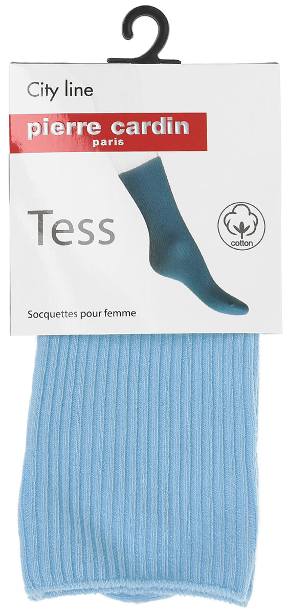 Носки женские Pierre Cardin Cr Tess, цвет: Azzuro (голубой). Размер 4 (38/40)Cr Tess Носки женские Pierre Cardin Cr Tess, цвет: Azzuro (голубой). Размер 4 (38/40)Cr TessУдобные носки Pierre Cardin Cr Tess, изготовленные из хлопка с добавлением спандекса, очень мягкие и приятные на ощупь, позволяют коже дышать. Эластичная резинка плотно облегает ногу, не сдавливая ее, обеспечивая комфорт и удобство.Практичные и комфортные носки великолепно подойдут к любой вашей обуви.