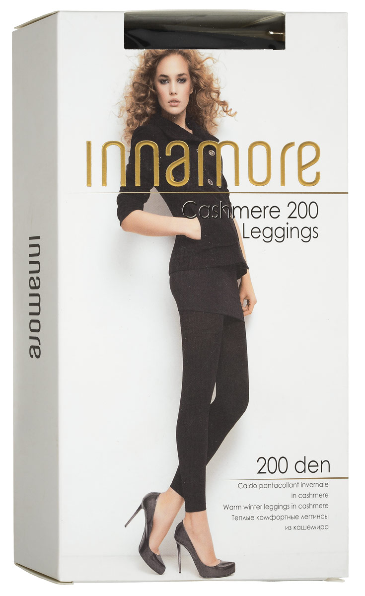 Леггинсы женские Innamore Cashmere 20, цвет: Nero (черный). 20838. Размер 3 (44/46)Cashmere 20 Леггинсы женские Innamore Cashmere 20, цвет: Nero (черный). 20838. Размер 3 (44/46)Cashmere 20Удобные женские леггинсы Innamore Cashmere 20 изготовлены из высококачественного эластичной вискозы с добавлением полиамида и кашемира, они необычайно теплые, мягкие и приятные на ощупь, не сковывают движения и позволяют коже дышать, не раздражают даже самую нежную и чувствительную кожу, обеспечивая наибольший комфорт. Обтягивающие леггинсы дополнены широкой эластичной резинкой на талии, а также имеют гигиеническую ластовицу и комфортные плоские швы. Такие леггинсы помогут вам создать неповторимый повседневный образ. Они послужат отличным дополнением к вашему гардеробу, в них вы будете чувствовать себя комфортно и уютно.