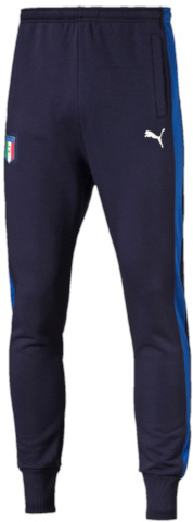Брюки спортивные мужские Puma Figc Tribute 2006 Pants, цвет: синий. 750490061. Размер S (46)7504900_61 Брюки спортивные мужские Puma Figc Tribute 2006 Pants, цвет: синий. 750490061. Размер S (46)7504900_61Коллекция 2006-2016 TRIBUTE – дань уважения великолепной футбольной команде Италии! Любая модель этой линии – просто находка для настоящего болельщика! Спортивные брюки выполнены из натурального хлопка специально для фанатов, декорированы вышитым логотипом Puma и официальной эмблемой Федерации футбола Италии. Оно имеет стандартную посадку.