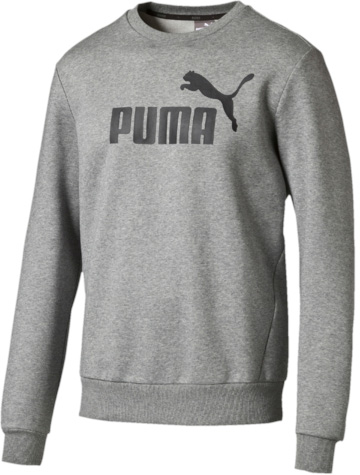 Свитшот мужской Puma ESS No.1 Crew Sweat, Fl, цвет: серый. 83825203. Размер XL (52)838252_03 Свитшот мужской Puma ESS No.1 Crew Sweat, Fl, цвет: серый. 83825203. Размер XL (52)838252_03Свитшот от Puma прямого кроя выполнен из меланжевого трикотажа с мягким внутренним слоем. Модель декорирована прорезиненным логотипом Puma. Среди других отличительных особенностей изделия - отделка ворота трикотажем в рубчик и тесьмой сзади по вороту с фирменной символикой, а также отделка манжет и подола трикотажем в резинку.