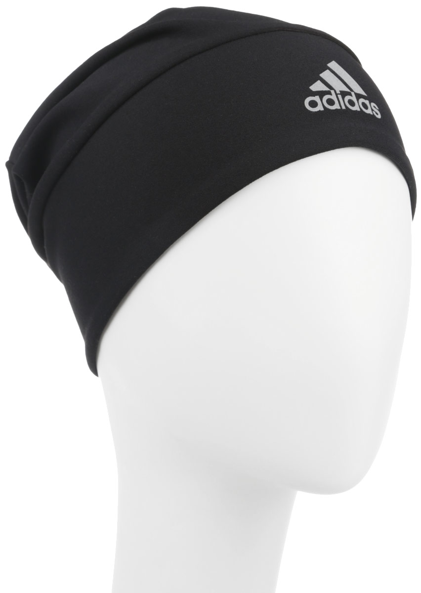 Шапка для бега adidas Climalite, цвет: черный. S94132. Размер 60S94132 Шапка для бега adidas Climalite, цвет: черный. S94132. Размер 60S94132В этой шапке ты сможешь комфортно тренироваться даже в холодную погоду. Модель из легкого материала с технологией climalite отводит излишки влаги от тела и обеспечивает ощущение сухости и тепла.Ткань с технологией climalite быстро и эффективно отводит влагу с поверхности кожи, поддерживая комфортный микроклимат. Модель дополненасветоотражающим логотипом бренда.
