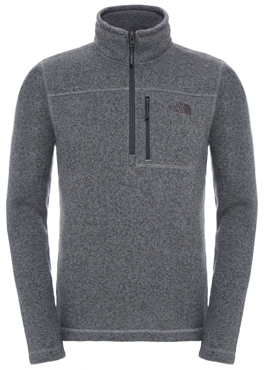 Толстовка мужская The North Face Gordon Lyns 1/4 Zip, цвет: серый. T0CC6EDYY. Размер XL (50/52)T0CC6EDYY Толстовка мужская The North Face Gordon Lyns 1/4 Zip, цвет: серый. T0CC6EDYY. Размер XL (50/52)T0CC6EDYYМодель с исключительным соотношением тепло/вес и характеристиками, необходимыми для путешествий, — идеальный средний слой для путешествия по горам. Расстегните короткую молнию 1/4, чтобы быстро остыть после интенсивных нагрузок. При похолодании ее можно застегнуть и наслаждаться мягкостью флиса с начесом. Модель предоставляет максимальную универсальность.
