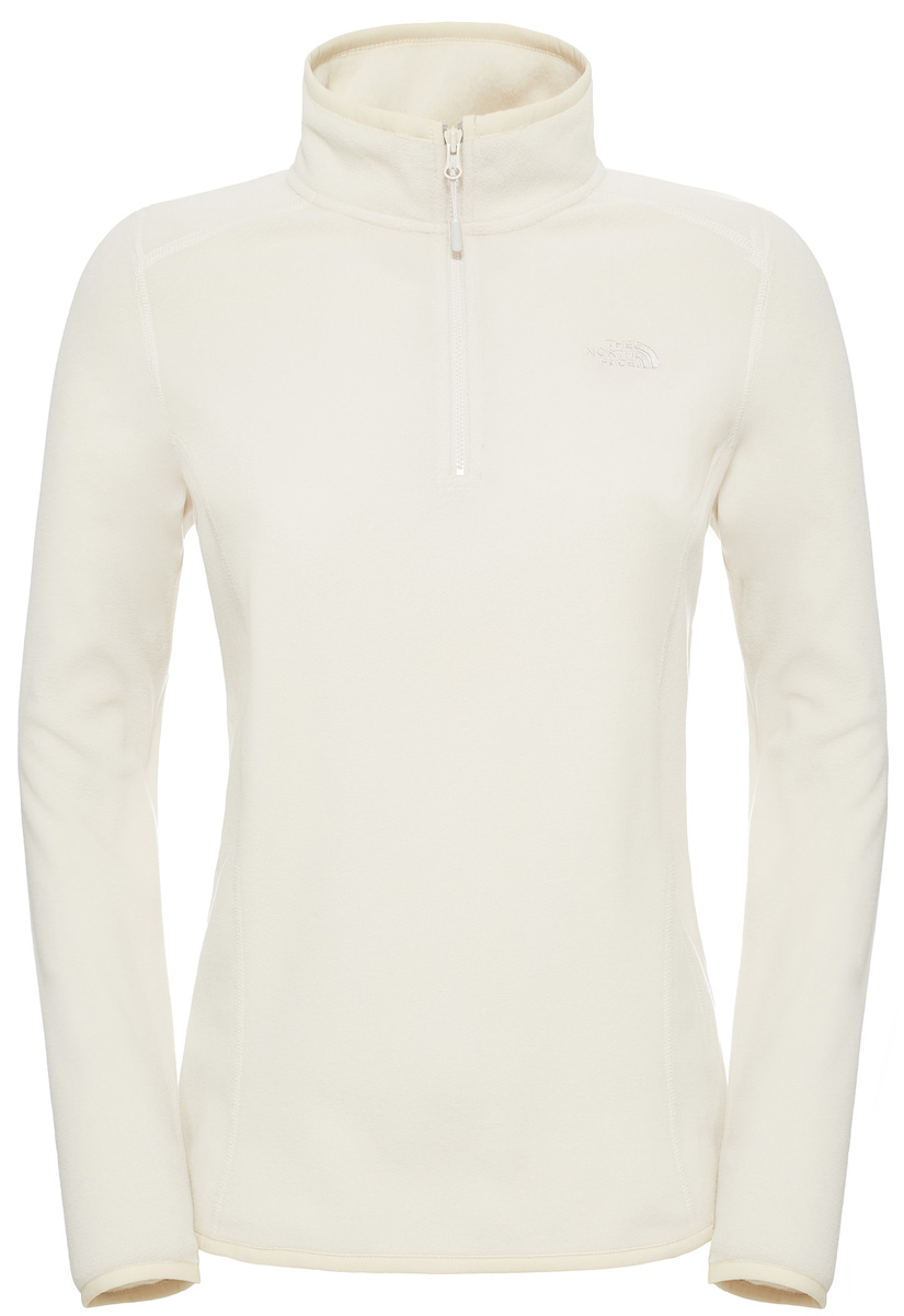 Толстовка женская The North Face W 100 Glacier 1/4 Zip, цвет: молочный. T92UAV11P. Размер L (46/48)T92UAV11P Толстовка женская The North Face W 100 Glacier 1/4 Zip, цвет: молочный. T92UAV11P. Размер L (46/48)T92UAV11PТолстовка поможет сохранить тепло и свободу движения на более высоких участках пути во время экспедиций как в ясную, так и в пасмурную погоду. Флис Polartec Classic отличается легким весом и обеспечивает исключительное тепло, в то же время сохраняя свободу движения и комфорт в течение продолжительного времени. Застежка-молния на воротнике обеспечивает дополнительный воздухообмен в период высокой активности.