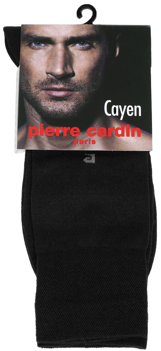 Носки мужские Pierre Cardin Cayen, цвет: черный. Размер 4 (43/44)Cr Cayen Носки мужские Pierre Cardin Cayen, цвет: черный. Размер 4 (43/44)Cr CayenКлассические мужские носки Pierre Cardin изготовлены из высококачественного хлопка с добавлением полиамида и эластана, что обеспечивает комфортную посадку. Модель выполнена в элегантном однотонном дизайне, паголенок декорирован изображением логотипа бренда. Благодаря использованию тончайших волокон мерсеризированного хлопка, кожа в таких носках дышит. Двойная, широкая, эластичная резинка идеально облегает ногу и не пережимает сосуды.