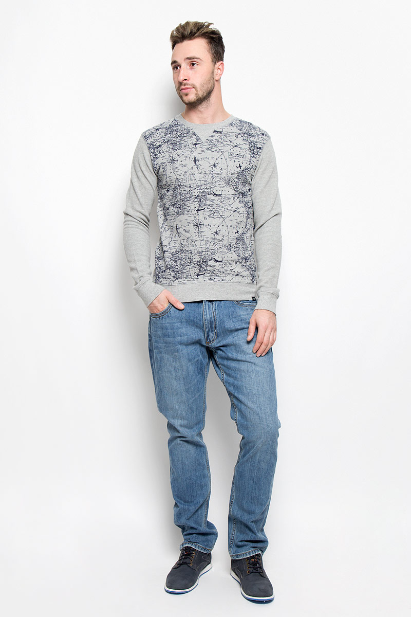 Джинсы мужские Lee Cooper Iconic Arthur, цвет: синий джинс. M10075-0201. Размер 33-34 (44/46-34)M10075-0201_WN15 Джинсы мужские Lee Cooper Iconic Arthur, цвет: синий джинс. M10075-0201. Размер 33-34 (44/46-34)M10075-0201_WN15Стильные мужские джинсы Lee Cooper Arthur из коллекции Iconic - джинсы высочайшего качества, которые прекрасно сидят.Модель прямого кроя и средней посадки изготовлена из натурального хлопка. Застегиваются джинсы на пуговицу в поясе и ширинку на молнии, также имеются шлевки для ремня. Спереди модель дополнена двумя втачными карманами и одним небольшим накладным кармашком, а сзади - двумя накладными карманами. Оформлено изделие контрастной прострочкой и металлическими клепками с названием бренда.Эти модные и в то же время удобные джинсы помогут вам создать оригинальный современный образ. В них вы всегда будете чувствовать себя уверенно и комфортно.