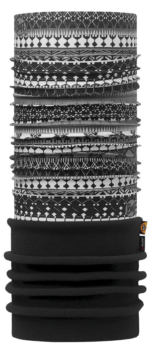 Бандана Buff Polar Roth Multi Black-Multi-Standard, цвет: черный. 113092.555.10.00. Размер 53/62 см113092.555.10.00 Бандана Buff Polar Roth Multi Black-Multi-Standard, цвет: черный. 113092.555.10.00. Размер 53/62 см113092.555.10.00Теплая бандана-шарф из серии Polar Buff. Polar Buff - это бандана-труба из серии Original Buff, пришитая к цилиндру из Polartec Classic Fleece 100. В холодную погоду Polar Buff поддерживает нормальную температуру тела и предотвращает потерю тепла, благодаря комбинации микрофибры и Polartec. Благодаря своей универсальности, функциональности и практичности Polar Buff завоевал огромную популярность среди людей, ее можно использовать как шапку, шарф, бандану на лицо и уши, балаклаву, маску. Неотъемлемая часть зимней одежды, подходит для любой активности в холодное время года.