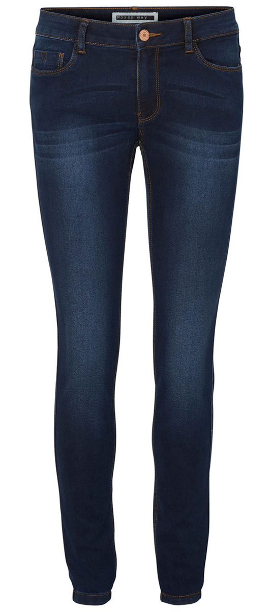 Джинсы женские Vero Moda Noisy May Lucy, цвет: темно-синий. 10159414. Размер M/L-32 (44/46-32)10159414_Dark Blue Denim Джинсы женские Vero Moda Noisy May Lucy, цвет: темно-синий. 10159414. Размер M/L-32 (44/46-32)10159414_Dark Blue DenimЖенские джинсы Vero Moda Noisy May Lucy изготовлены из хлопка с добавлением полиэстера и эластана. Джинсы застегиваются спереди на металлическую пуговицу и имеют ширинку на застежке-молнии. На поясе предусмотрены шлевки для ремня. Спереди расположены два втачных кармана и один маленький накладной, сзади - два накладных кармана.