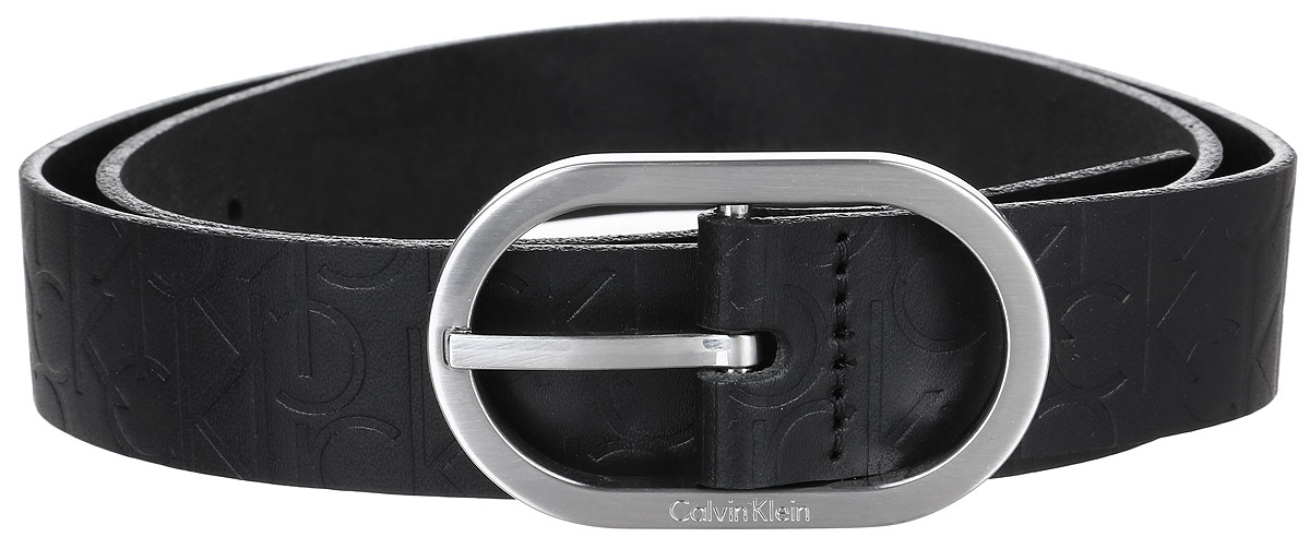Ремень женский Calvin Klein, цвет: черный. K60K602239. Размер 85K60K602239_001 Ремень женский Calvin Klein, цвет: черный. K60K602239. Размер 85K60K602239_001Женский ремень Calvin Klein выполнен из 100% натуральной кожи. Овальная пряжка выполнена из металла, она позволит легко и быстро зафиксировать ремень и отрегулировать его длину.Уважаемые клиенты! Обращаем ваше внимание на тот факт, что размер ремня, доступный для заказа, является его длиной.