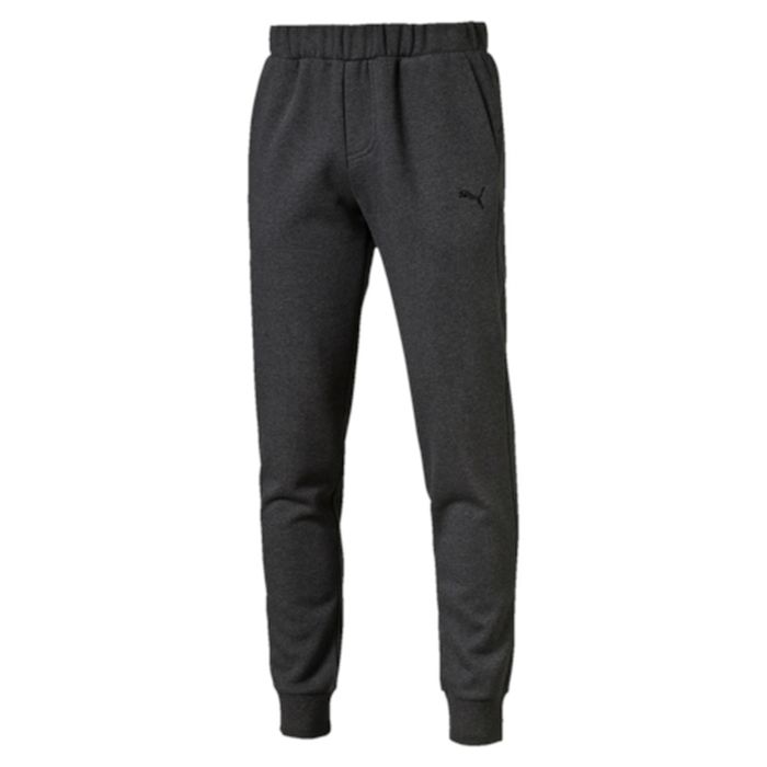 Брюки спортивные мужские Puma ESS Soccer Tricot Pants, Cl., цвет: черный. 83827901. Размер M (48)838279_01 Брюки спортивные мужские Puma ESS Soccer Tricot Pants, Cl., цвет: черный. 83827901. Размер M (48)838279_01Брюки спортивные Puma ESS Soccer Tricot Pants, cl. выполнены из гладкого трикотажа. Модель декорирована логотипом PUMA, нанесенным методом глянцевой печати. Она изготовлена из высокофункционального материала dryCELL, который отводит влагу, поддерживает тело сухим и гарантирует максимальный комфорт. Среди других отличительных особенностей изделия - эластичный пояс с продернутыми в нем затягивающимися шнурами, карманы на молнии, манжеты из эластичного материала по низу штанин на молнии, а также нашитая сверху задняя кокетка для лучшей посадки по фигуре.