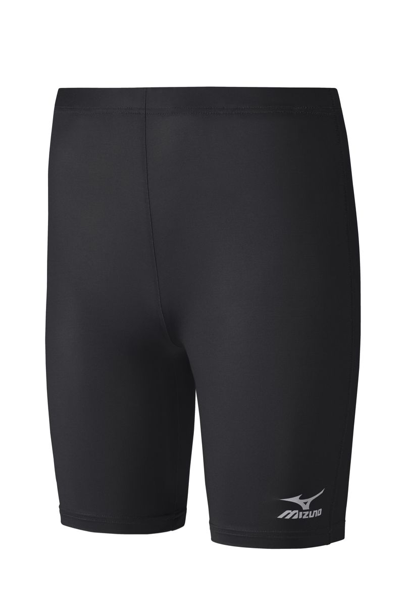 Тайтсы женские Mizuno Trad Mid Tights, цвет: черный. U2GB5D85-09. Размер S (44)U2GB5D85-09 Тайтсы женские Mizuno Trad Mid Tights, цвет: черный. U2GB5D85-09. Размер S (44)U2GB5D85-09Короткие женские беговые тайтсы Mizuno выполнены с применением технологии Dynamotion Fit, которая повторяет анатомическое строение тела, а также обеспечивает свободу движений. Для комфортной посадки предусмотрен эластичный пояс со шнурком. Для хранения мелочей имеется внутренний карман. Светоотражающие элементы на беговых тайтсах предназначены для повышения уровня безопасности передвижения в темное время суток.