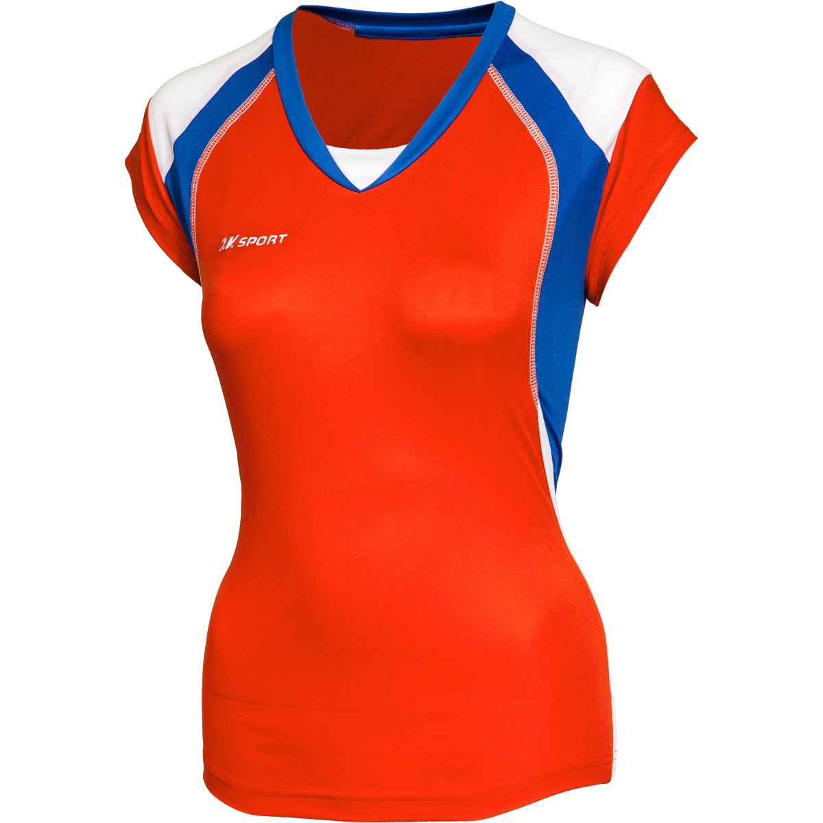 Футболка волейбольная женская 2K Sport Energy, цвет: красный, синий, белый. 140042. Размер XS (40/42)140042_red/royal/white Футболка волейбольная женская 2K Sport Energy, цвет: красный, синий, белый. 140042. Размер XS (40/42)140042_red/royal/whiteЖенская волейбольная форма Energy подкупает своей простотой и изящностью. Футболка без рукавов из ткани повышенной прочности отделана контрастными вставками по бокам и небольшим заниженным воротником. Идеальный выбор как для профессионалов, так и для любителей. Плотность ткани: 140 г/м.кв.