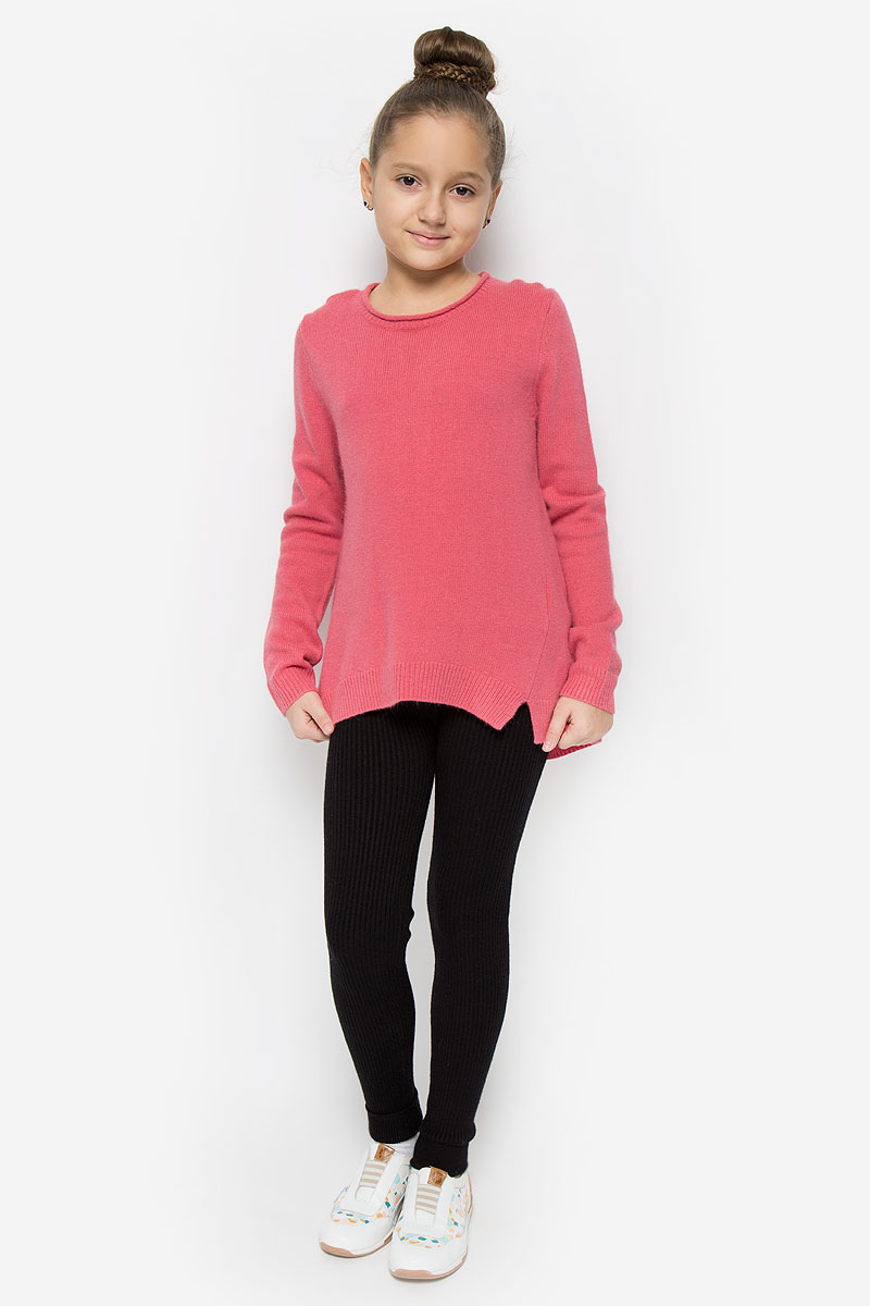 Леггинсы для девочки Button Blue, цвет: черный. 216BBGC01010800. Размер 110, 5 лет216BBGC01010800 Леггинсы для девочки Button Blue, цвет: черный. 216BBGC01010800. Размер 110, 5 лет216BBGC01010800Вязаные леггинсы для девочки Button Blue изготовлены из комбинированного материала на основе полиамида с добавлением вискозы, полиэстера и шерсти ангоры. Леггинсы имеют широкую эластичную резинку на поясе. Изделие связано резинкой и великолепно тянется.