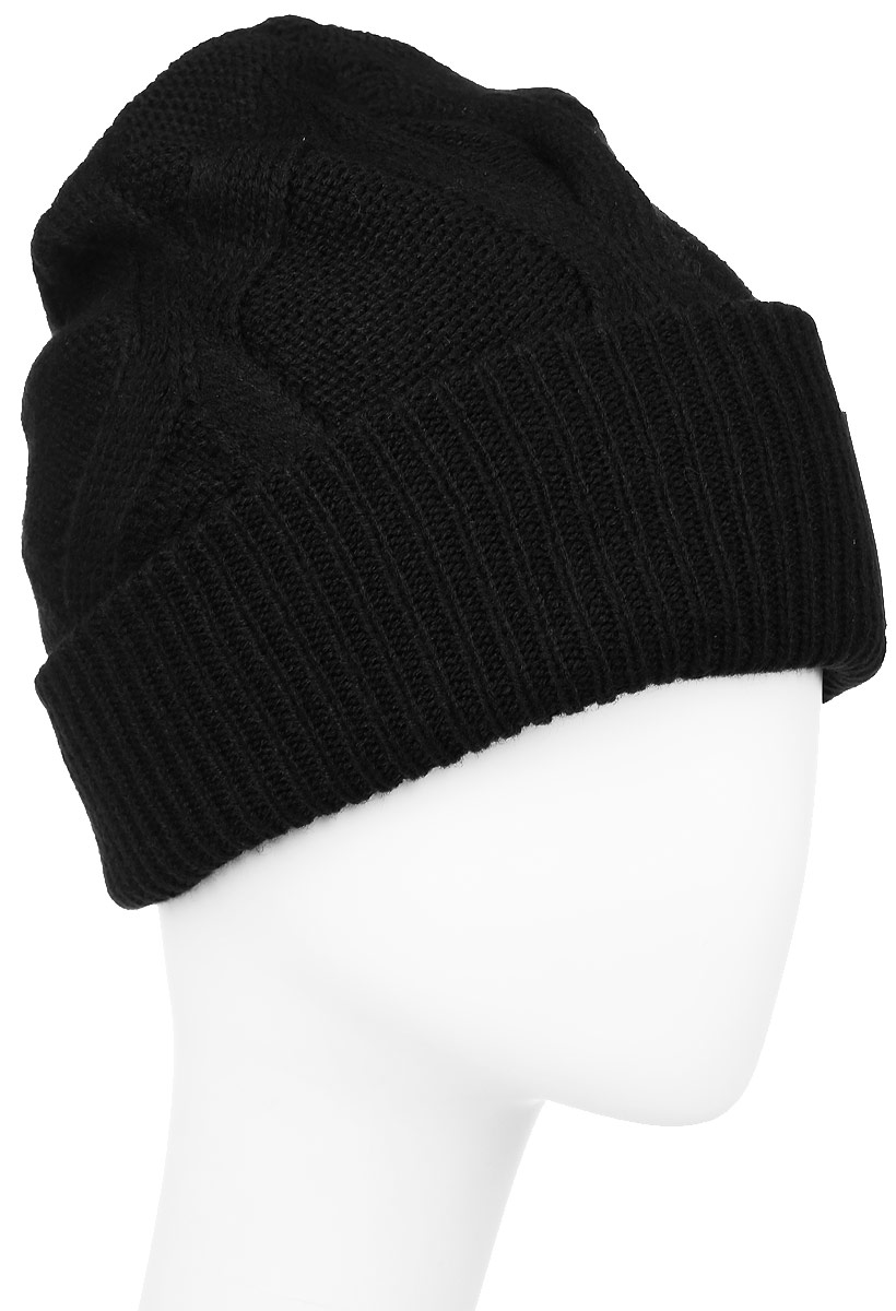 Шапка женская Reebok SE W CABLE BEANIE, цвет: черный. AY0424. Размер 56/57AY0424 Шапка женская Reebok SE W CABLE BEANIE, цвет: черный. AY0424. Размер 56/57AY0424Стильная женская шапка Reebok Sport Essentials Cable Beanie выполнена из высококачественного полиакрила.Шапка оформлена оригинальным вязаным узором и небольшой вышивкой с фирменным логотипом.Уважаемые клиенты!Размер, доступный для заказа, является обхватом головы.