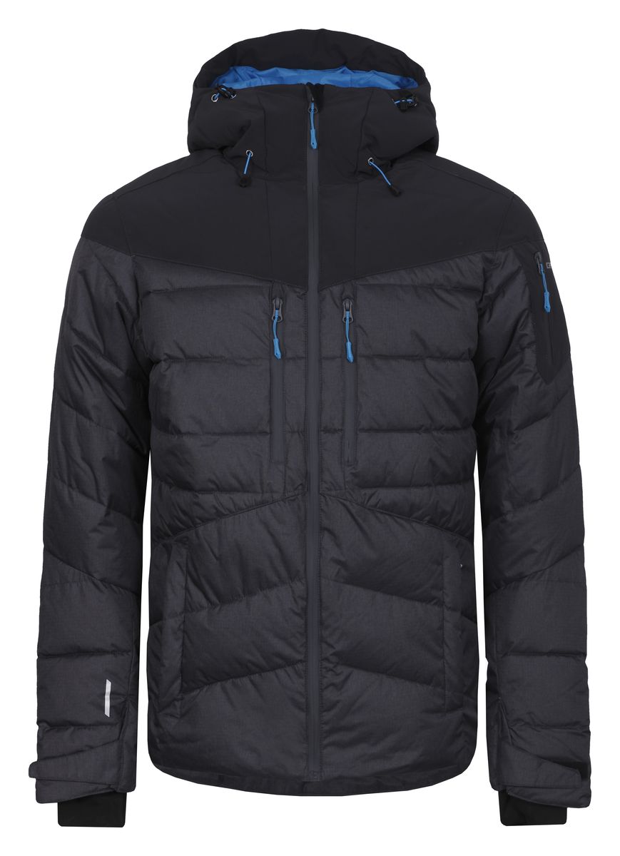 Куртка мужская Icepeak Keelan, цвет: серый. 656233593IV. Размер M (50)656233593IV Куртка мужская Icepeak Keelan, цвет: серый. 656233593IV. Размер M (50)656233593IVМужская куртка Icepeak Keelan с длинными рукавами и несъемным капюшоном выполнена из полиэстера. Наполнитель - синтепон. Куртка застегивается на застежку-молнию спереди. Изделие оснащено четырьмя втачными карманами на молниях спереди, втачным карманом на молнии на рукаве, внутренним втачным карманом на молнии и двумя накладными карманами-сетками. Рукава дополнены внутренними текстильными манжетами. Объем капюшона регулируется при помощи шнурка-кулиски. Низ изделия также оснащен шнурком-кулиской. Куртка имеет противоснежную вставку на кнопках изнутри.