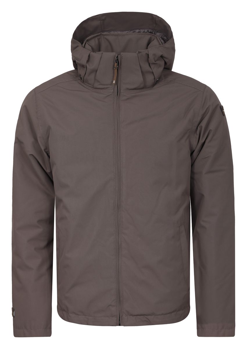 Куртка мужская Icepeak Thad, цвет: светло-коричневый. 656038532IV. Размер S (48)656038532IV Куртка мужская Icepeak Thad, цвет: светло-коричневый. 656038532IV. Размер S (48)656038532IVМужская куртка Icepeak Thad с длинными рукавами и съемным капюшоном на кнопках и застежке-молнии выполнена из полиэстера. Наполнитель - синтепон.Куртка застегивается на застежку-молнию спереди. Изделие оснащено двумя втачными карманами на молниях спереди, внутренним втачным карманом на молнии и накладным карманом-сеткой. Объем капюшона регулируется при помощи шнурка-кулиски.