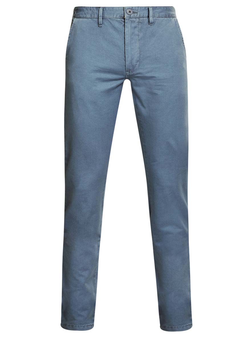 Брюки мужские oodji Basic, цвет: голубой. 2B150007M/39138N/7400N. Размер 38-182 (46-182)2B150007M/39138N/7400N Брюки мужские oodji Basic, цвет: голубой. 2B150007M/39138N/7400N. Размер 38-182 (46-182)2B150007M/39138N/7400NМужские брюки oodji Basic выполнены из натурального хлопка. Модель застегивается на пуговицу в поясе и ширинку на молнии. Имеются шлевки для ремня. Спереди расположены два втачных кармана и прорезной кармашек, сзади - два прорезных кармана на пуговицах.