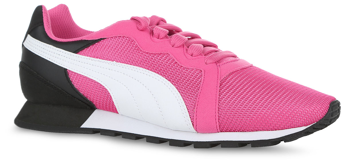 Кроссовки женские Puma Pacer, цвет: розовый. 36118202. Размер 6 (38)36118202 Кроссовки женские Puma Pacer, цвет: розовый. 36118202. Размер 6 (38)36118202Совершенно новые эксклюзивные кроссовки Puma Pacer воплощают идею скорости в ее абсолютном выражении. Оригинальное решение системы шнуровки, контрастная отделка задника и суперсовременные сетчатые материалы верха придают неповторимый облик модели, которой вполне по силам стать новым хитом сезона. Модель оформлена логотипом бренда Puma. Резиновая подошва с рельефной поверхностью обеспечивает идеальное сцепление с любыми поверхностями.Стоит только выйти на улицу в этих кроссовках, и вам покорится весь город!