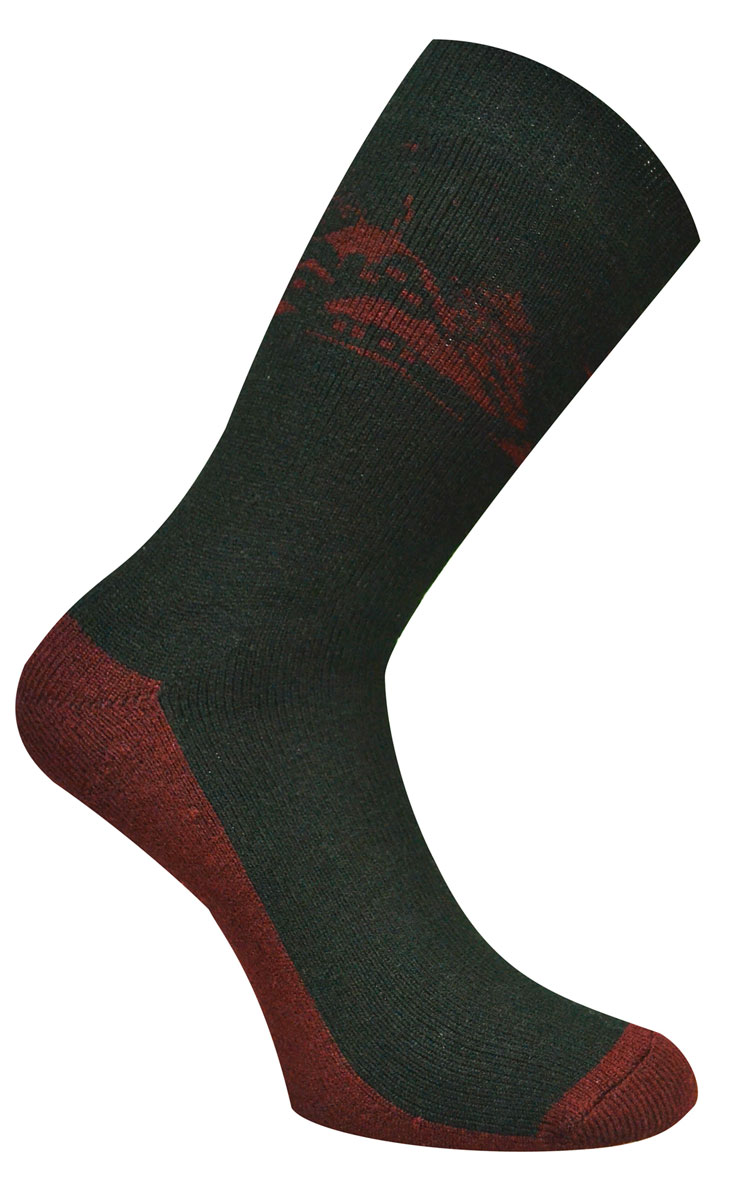 Носки мужские Master Socks Wool-Cotton-Mix, цвет: черный, бордовый. 58422. Размер 2558422 Носки мужские Master Socks Wool-Cotton-Mix, цвет: черный, бордовый. 58422. Размер 2558422Вязаные носки Master Socks Wool-Cotton-Mix изготовлены из акрила, полиамида и эластана, которые обеспечивают отличную посадку. Модель с удлиненным паголенком оформлена оригинальным принтом. Эластичная резинка плотно облегает ногу, не сдавливая ее, обеспечивает удобство.