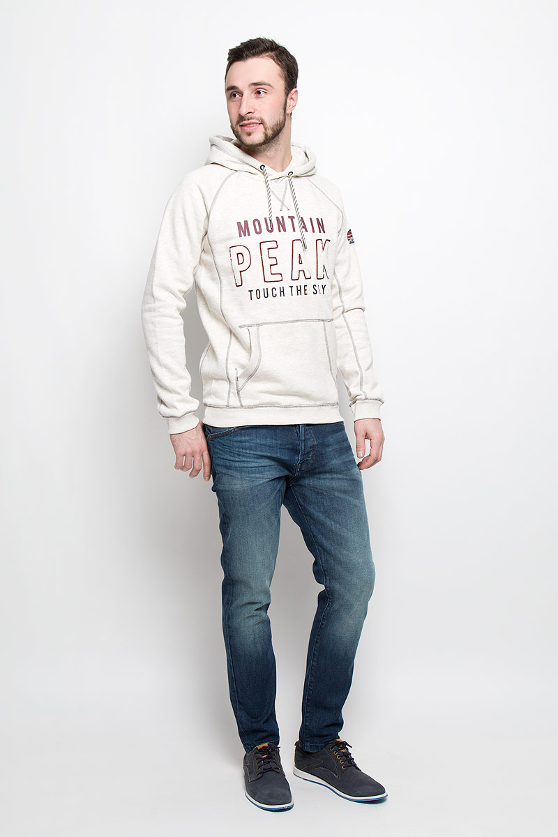 Джинсы мужские Wrangler Boyton, цвет: синий. W16EW881P. Размер 30-32 (46-32)W16EW881P Джинсы мужские Wrangler Boyton, цвет: синий. W16EW881P. Размер 30-32 (46-32)W16EW881PСтильные мужские джинсы Wrangler Boyton изготовлены из эластичного хлопка с добавлением полиэстера.Джинсы-слим средней посадки застегиваются на пуговицу в поясе и ширинку на пуговицах-болтах. На поясе имеются шлевки для ремня. Спереди модель дополнена двумя втачными карманами и одним небольшим накладным кармашком, а сзади - двумя накладными карманами.