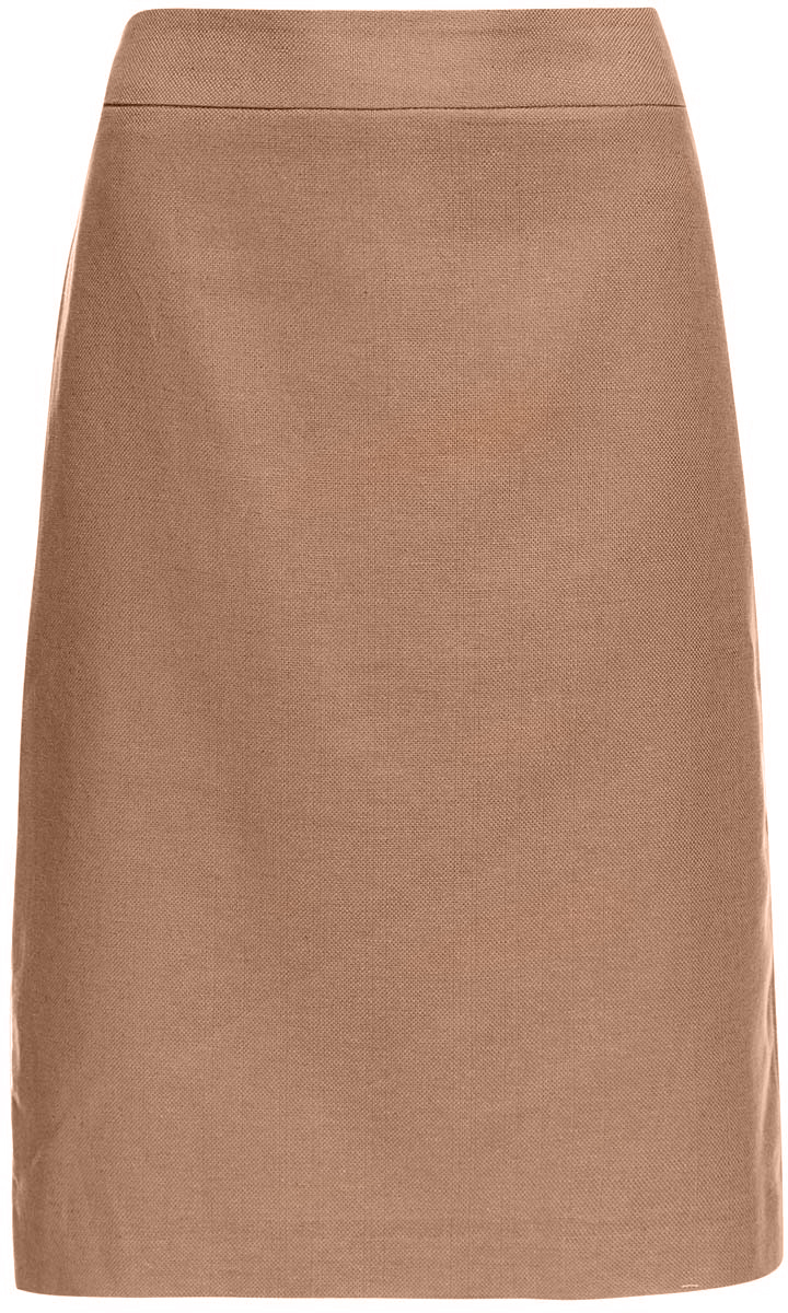 Юбка oodji Collection, цвет: темно-бежевый. 21601254-5/45503/3500N. Размер 42-170 (48-170)21601254-5/45503/3500N Юбка oodji Collection, цвет: темно-бежевый. 21601254-5/45503/3500N. Размер 42-170 (48-170)21601254-5/45503/3500NМодная юбка-карандаш oodji Collection выполнена из хлопка, льна и вискозы. Подкладка изготовлена из тонкой гладкой ткани. Юбка застегивается сзади на застежку-молнию. Модель выполнена в строгом лаконичном дизайне. С задней стороны имеется вырез.
