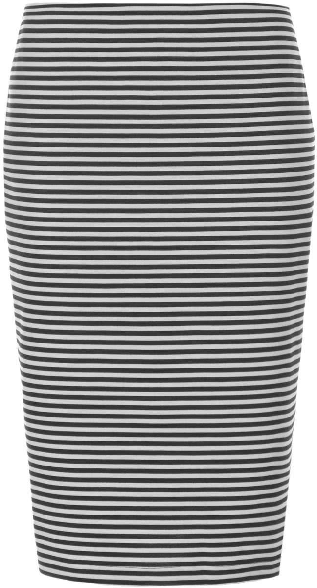 Юбка oodji Collection, цвет: черный, белый. 24100022-1/35477/2910S. Размер L (48)24100022-1/35477/2910S Юбка oodji Collection, цвет: черный, белый. 24100022-1/35477/2910S. Размер L (48)24100022-1/35477/2910SЮбка oodji Collection выполнена из комбинированного материала. Модель-карандаш застегивается сзади на потайную застежку-молнию. Оформлена юбка стильным полосатым принтом.