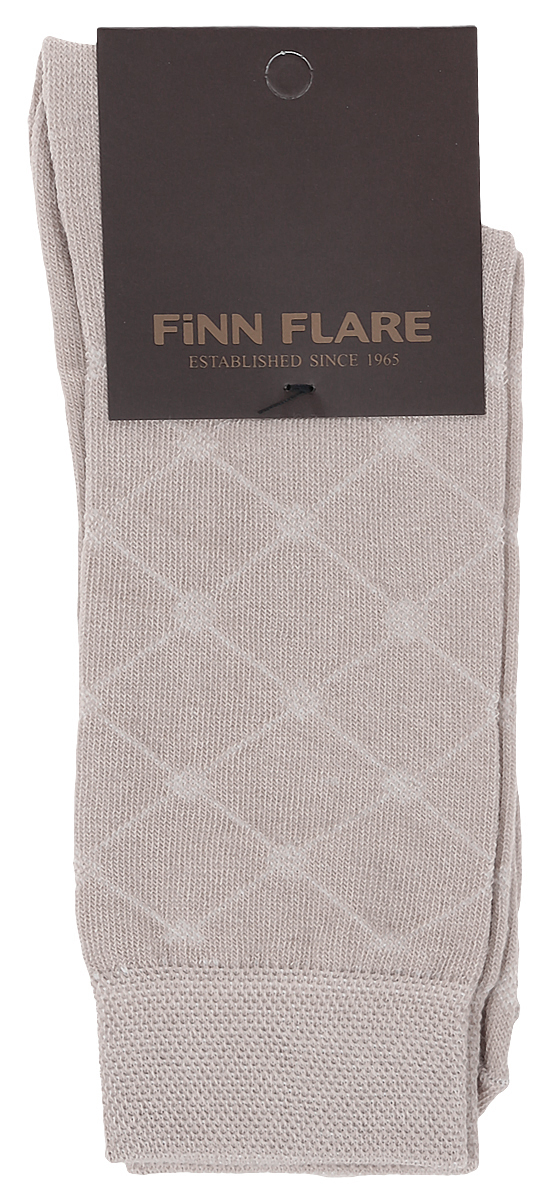 Носки мужские Finn Flare, цвет: бежевый. B17-21116_703. Размер XL (43/44)B17-21116_703 Носки мужские Finn Flare, цвет: бежевый. B17-21116_703. Размер XL (43/44)B17-21116_703Мужские носки Finn Flare изготовлены из высококачественного эластичного хлопка с добавлением полиамида. Удлиненные носки имеют эластичную резинку, которая надежно фиксирует изделие на ноге.