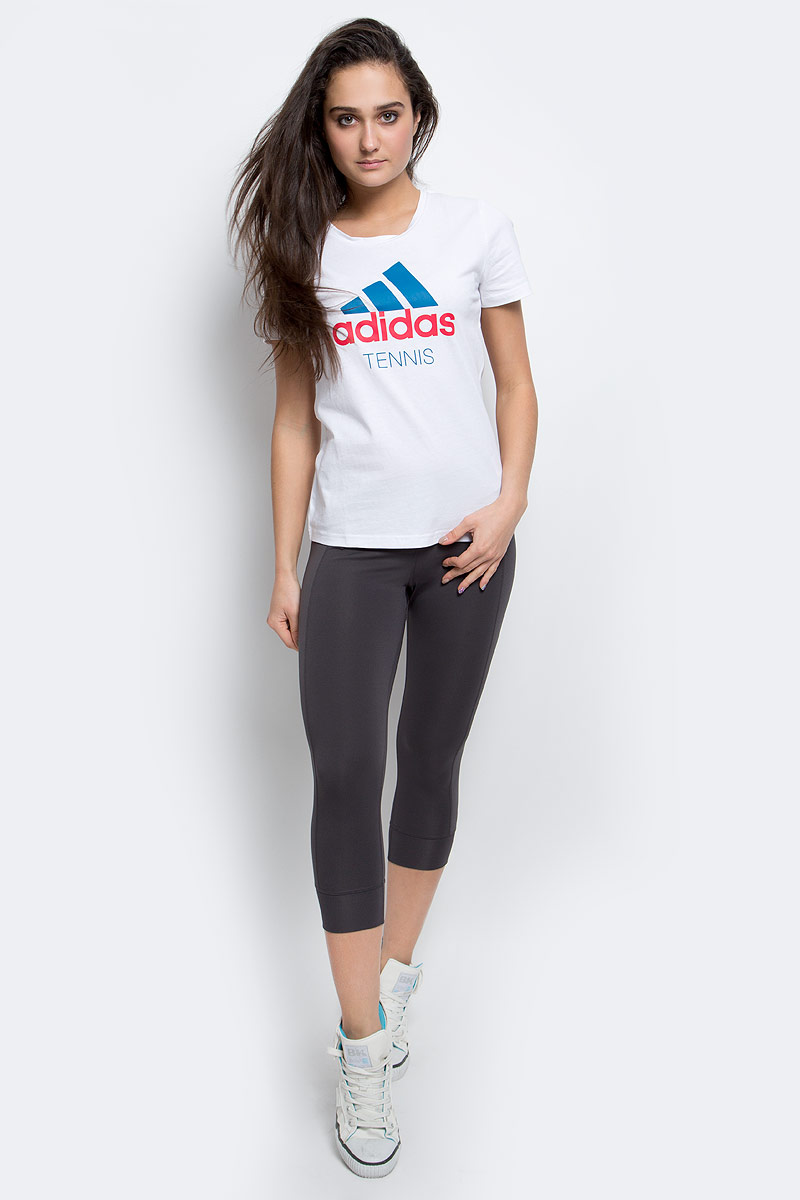 Тайтсы для бега женские adidas Ak 3/4 Tghts W, цвет: черный. AX5893. Размер XS (40)AX5893 Тайтсы для бега женские adidas Ak 3/4 Tghts W, цвет: черный. AX5893. Размер XS (40)AX5893Удобные женские тайтсы Adidas Ak 3/4 Tghts W для бегаизготовлены из высококачественного эластичного материала, они великолепно тянутся, не сковывают движения, обеспечивают необходимую циркуляцию воздуха и превосходно отводят влагу от тела, оставляя кожу сухой и обеспечивая наибольший комфорт.