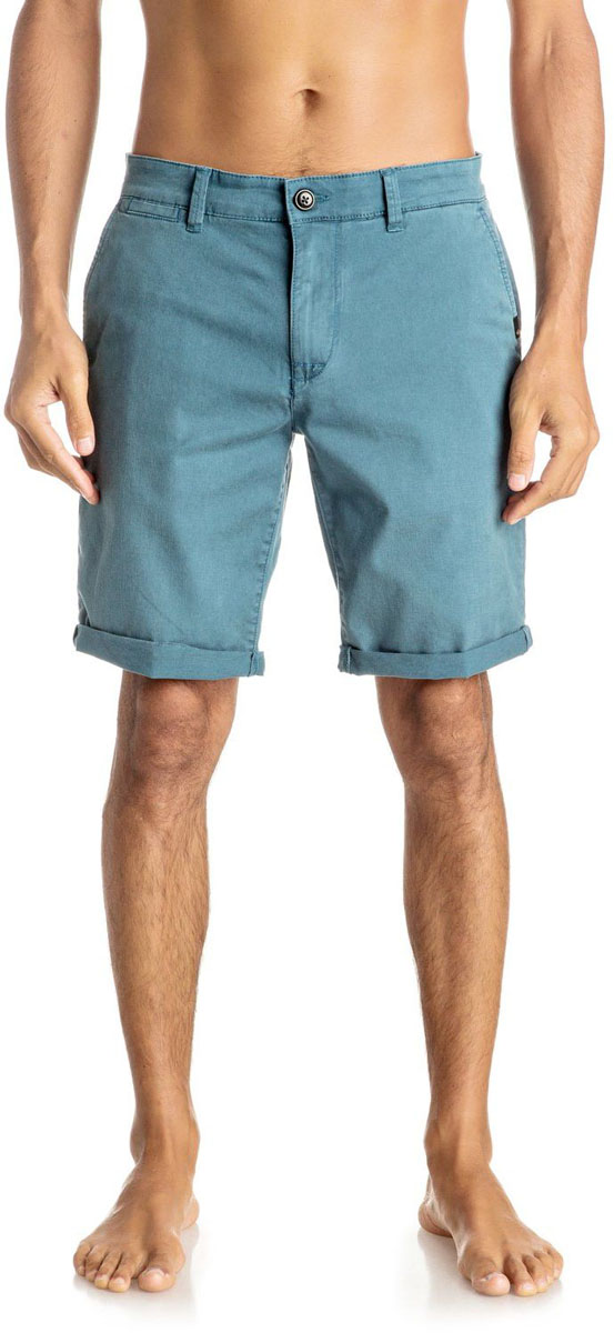 Шорты мужские Quiksilver, цвет: голубой. EQYWS03324-BQK0. Размер 32 (50)EQYWS03324-BQK0 Шорты мужские Quiksilver, цвет: голубой. EQYWS03324-BQK0. Размер 32 (50)EQYWS03324-BQK0Шорты мужские Quiksilver изготовлены из качественной ткани. Модель длиной до колен застегивается на молнию и пуговицу. Изделие дополнено карманами.