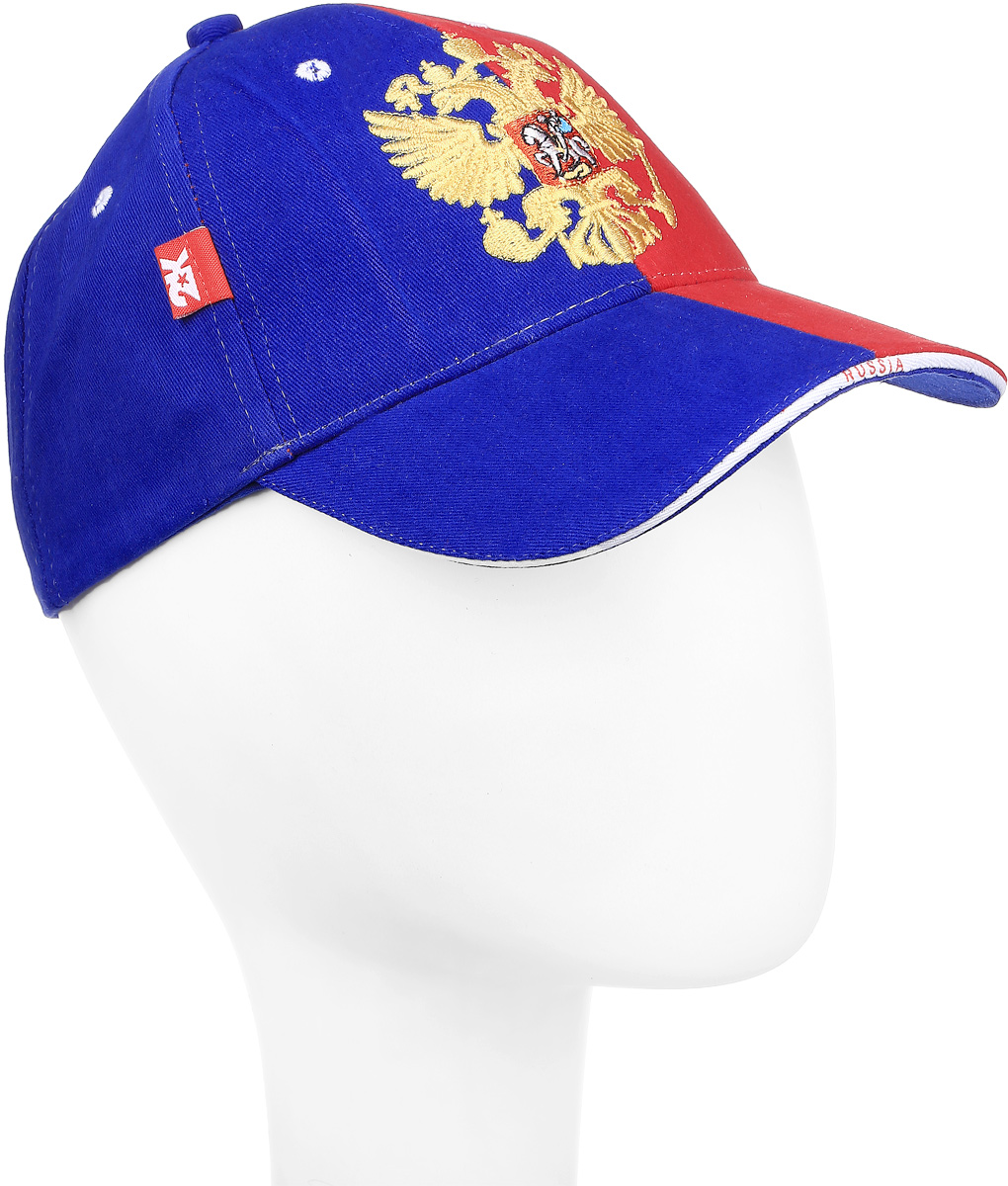 Бейсболка 2K Sport National, цвет: синий, красный, золотой. 124236n. Размер 58/60124236n_royal/red Бейсболка 2K Sport National, цвет: синий, красный, золотой. 124236n. Размер 58/60124236n_royal/redБейсболка 2K Sport National выполнена из натурального хлопка и имеет классическую панельную конструкцию. Модель с плотным козырьком оформлена вышивкой с символикой Российской Федерации. Бейсболка имеет небольшие отверстия, обеспечивающие дополнительную вентиляцию. Объем бейсболки регулируется при помощи хлястиков с липучками.
