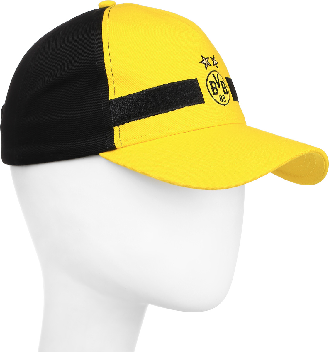 Бейсболка Puma Bvb Leisure Cap, цвет: желтый. 02103801. Размер 56/58021038_01 Бейсболка Puma Bvb Leisure Cap, цвет: желтый. 02103801. Размер 56/58021038_01В этой бейсболке от Puma с эмблемой футбольного клуба Боруссия – Дортмунд вы не только не останетесь незамеченным, но и сможете поддержать любимую команду. Бейсболка снабжена удобной застежкой с пряжкой сзади для оптимальной посадки. Материал – мягкая и долговечная ткань саржевого переплетения из 100% хлопка.