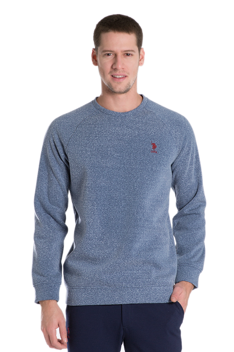 Свитшот мужской U.S. Polo Assn., цвет: темно-синий. G081GL0820BECK_VR033. Размер L (52)G081GL0820BECK_VR033 Свитшот мужской U.S. Polo Assn., цвет: темно-синий. G081GL0820BECK_VR033. Размер L (52)G081GL0820BECK_VR033Мужской свитшот с круглым вырезом горловины и длинными рукавами-реглан выполнен из высококачественного материала.