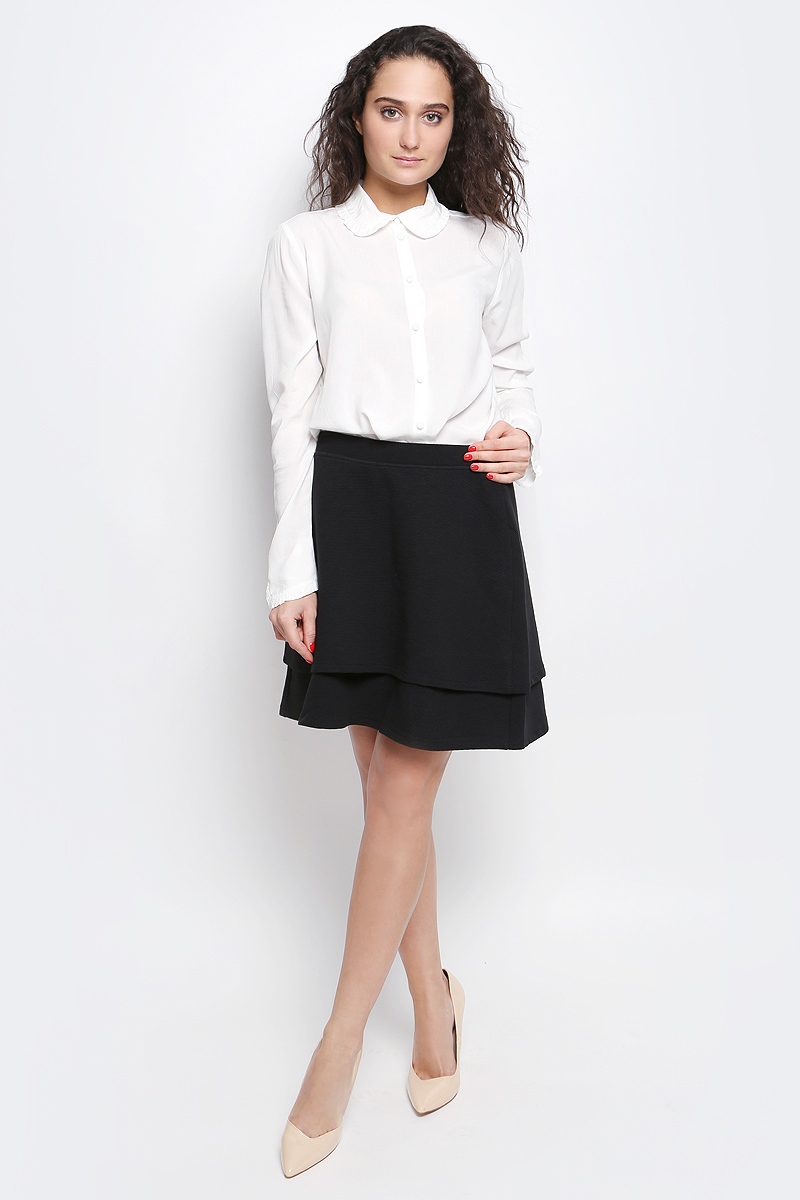 Юбка Tom Tailor Contemporary , цвет: черный. 5513431.00.75_2999. Размер 34 (40)5513431.00.75_2999 Юбка Tom Tailor Contemporary , цвет: черный. 5513431.00.75_2999. Размер 34 (40)5513431.00.75_2999Юбка Tom Tailor Contemporary выполнена из хлопка с добавлением полиэстера. Юбка средней длины имеет оригинальный двухслойный крой, подкладка выполнена из натурального хлопка.