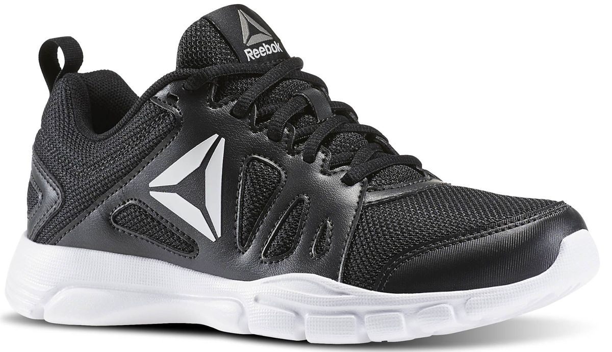 Кроссовки женские для фитнеса Reebok Trainfusion Nine 2, цвет: черный. BD4802. Размер 6 (36)BD4802 Кроссовки женские для фитнеса Reebok Trainfusion Nine 2, цвет: черный. BD4802. Размер 6 (36)BD4802Кроссовки Reebok Trainfusion Nine 2 созданы для тренировок. Эти кроссовки рассчитаны на большие нагрузки. Легкий верх обеспечивает эффективную вентиляцию, а стельки с технологией Memory Tech - комфорт без компромиссов. Кожаный верх с сетчатыми вставками обеспечит надежную поддержку и вентиляцию. Низкий дизайн гарантирует полную свободу движений. Стелька с технологией Memory Tech для непревзойдённого комфорта. Литая промежуточная подошва из ЭВА эффективно поглощает энергию удара.