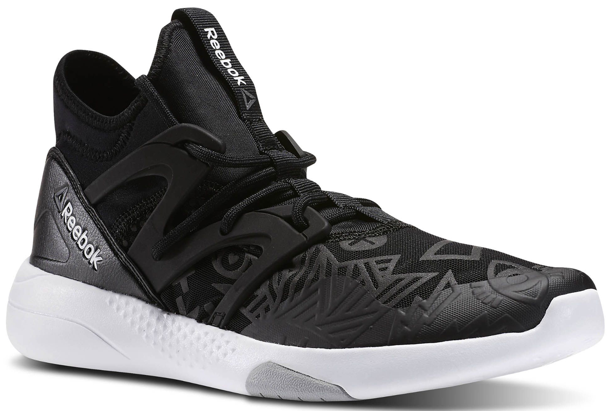 Кроссовки женские для танцев Reebok Hayasu, цвет: черный. BD2069. Размер 8 (39)BD2069 Кроссовки женские для танцев Reebok Hayasu, цвет: черный. BD2069. Размер 8 (39)BD2069Кроссовки Hayasu - настоящая находка для любителей танцевальных тренировок. В них вам гарантирована надежная поддержка даже во время самых интенсивных движений. Подошва 3D Ultralite эффективно поглощает энергию удара и обеспечивает амортизацию, а технология TurnZone и специальные канавки увеличивают гибкость передней части стопы, не утяжеляя ее и не стесняя вас во время тренировки. Средняя высота для большей устойчивости и поддержки. Легкая промежуточная подошва 3D Ultralite обеспечивает оптимальную амортизацию. Невысокий протектор, специальные канавки и технология TurnZone гарантируют непревзойденную гибкость стопы. Бесшовная конструкция из неопрена сводит к минимуму риск натирания и обеспечивает комфорт. Формованная стелька Ortholite для дополнительной амортизации.