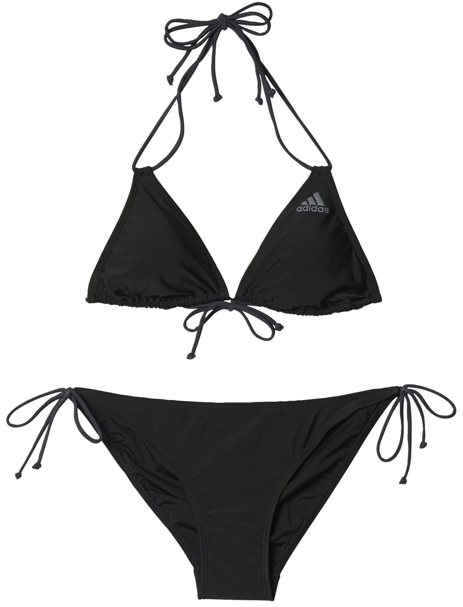 Купальник спортивный женский adidas Bg1 Uni Tri Bik, цвет: черный. BJ9851. Размер 38 (46)BJ9851 Купальник спортивный женский adidas Bg1 Uni Tri Bik, цвет: черный. BJ9851. Размер 38 (46)BJ9851Купальник спортивный женский adidas Bg1 Uni Tri Bik выполнен из полиамида и эластана. Небольшой логотип adidas на левой чашечке. Регулируемые лямки. Съемные чашечки с регулировкой ширины.
