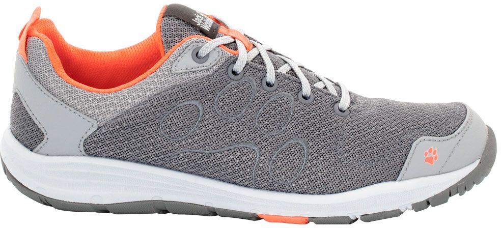 Кроссовки жен Jack Wolfskin Portland Cruise Low W, цвет: серый. 4025631-3441. Размер 4,5 (37)4025631-3441 Кроссовки жен Jack Wolfskin Portland Cruise Low W, цвет: серый. 4025631-3441. Размер 4,5 (37)4025631-3441Кроссовки женские от Jack Wolfskin - очень легкие и хорошо проветриваемые кроссовки для путешествий и отдыха.