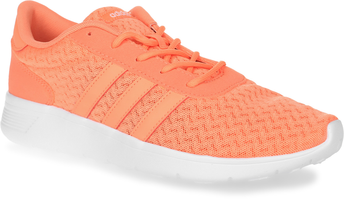 Кроссовки женские adidas Neo Lite Racer W, цвет: ярко-персиковый. AW3830. Размер 7,5 (40)AW3830 Кроссовки женские adidas Neo Lite Racer W, цвет: ярко-персиковый. AW3830. Размер 7,5 (40)AW3830Кроссовки adidas Neo Lite Racer W, выполненные из текстиля и искусственной кожи разной текстуры, оформлены фирменными нашивками. Шнурки надежно зафиксируют модель на ноге. Внутренняя поверхность из мягкого текстиля комфортна при движении. Стелька выполнена из легкого ЭВА-материала с поверхностью из текстиля. Подошва изготовлена из ЭВА-материала и дополнена рельефным рисунком.
