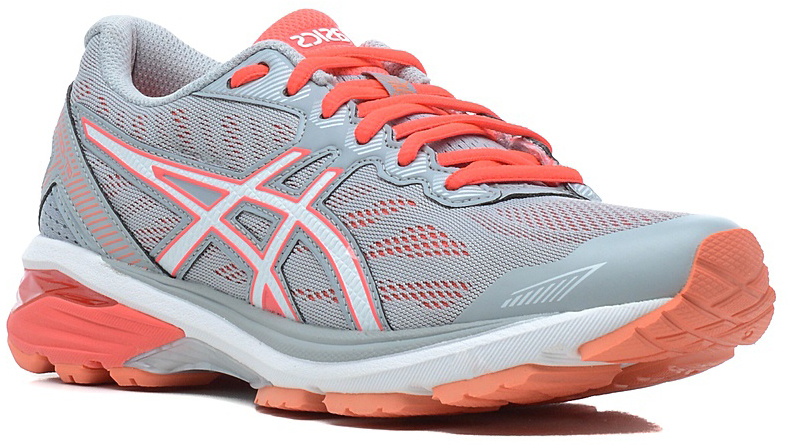 Кроссовки для бега женские Asics GT-1000 5, цвет: серый, оранжевый. T6A8N-9601. Размер 9H (40)T6A8N-9601 Кроссовки для бега женские Asics GT-1000 5, цвет: серый, оранжевый. T6A8N-9601. Размер 9H (40)T6A8N-9601Стильные женские кроссовки GT-1000 5 от Asics - идеальная обувь для бега на длинные и короткие дистанции. Верх модели выполнен из сетчатого текстиля и искусственной кожи. Внутренняя поверхность из текстиля не натирает. Стелька из материала ЭВА с текстильной поверхностью комфортна при движении. Классическая шнуровка надежно зафиксирует изделие на ноге. Двухслойная упругая средняя подошва с технологией SpEVA обеспечивает дополнительнуюамортизацию. Пластиковый литой элемент Trusstic в средней части подошвы препятствуетскручиванию стопы. Вставка в промежуточной подошве из термостойкого геля на силиконовойоснове значительно уменьшает нагрузку на пятку, колени и позвоночник спортсмена, снижаявозможность получения травмы. Система I.G.S. выполняет функцию амортизации, обеспечиваетзащиту от чрезмерной пронации и скручивания стопы, поддерживает свод стопы, защищает ее отнежелательных боковых движений, увеличивает энергию отталкивания бегуна.Технология промежуточной подошвы Duomax с двойной плотностью предназначена дляповышения поддержки и стабильности. Подошва оснащена рифлением.