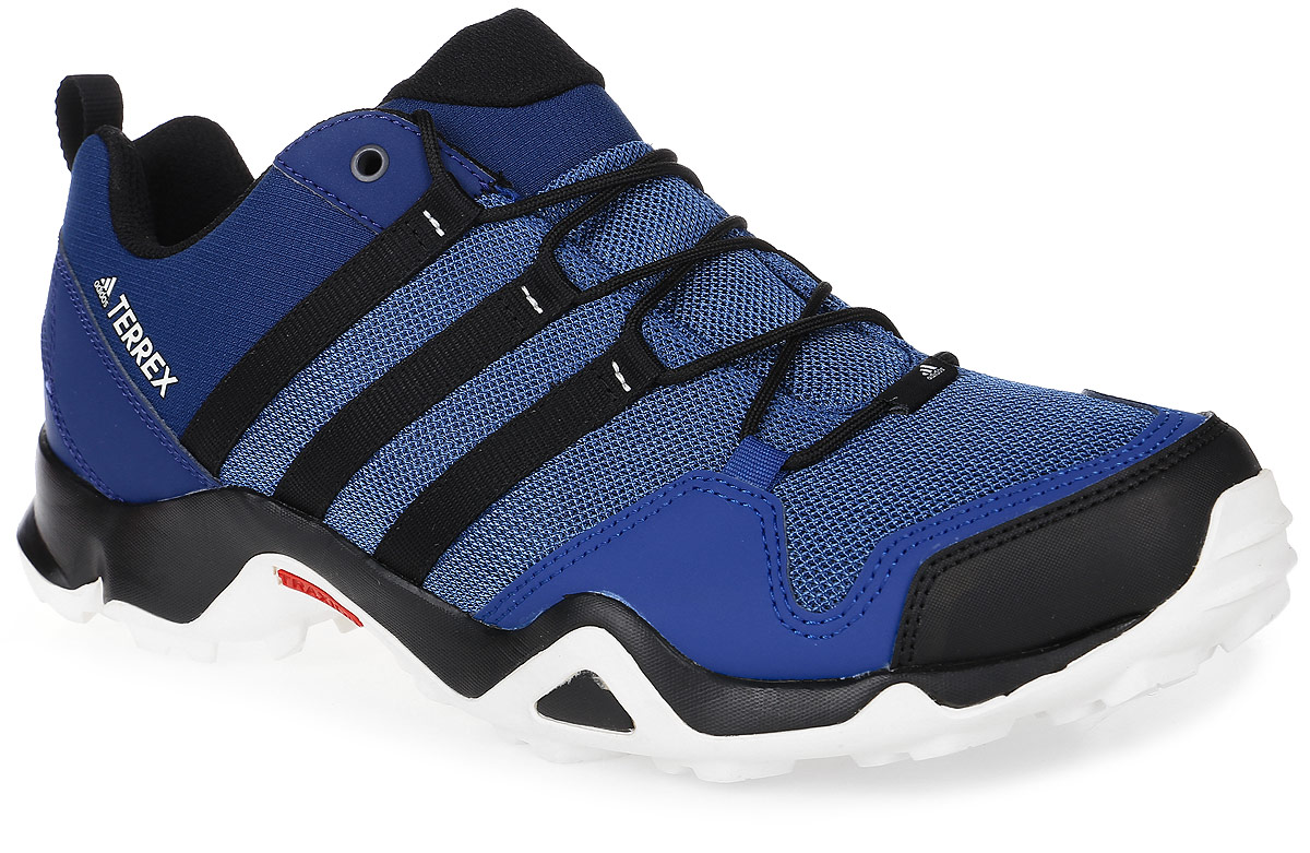 Кроссовки мужские трекинговые adidas Terrex Ax2R, цвет: темно-синий, синий, черный. BB1980. Размер 10 (43)BB1980 Кроссовки мужские трекинговые adidas Terrex Ax2R, цвет: темно-синий, синий, черный. BB1980. Размер 10 (43)BB1980Мужские трекинговые кроссовки adidas Terrex Ax2R выполнены из текстиля и искусственной кожи. Модель оформлена фирменными нашивками и принтом. Шнурки надежно зафиксируют модель на ноге. Ярлычок на заднике упростит надевание модели. Внутренняя поверхность из сетчатого текстиля комфортна при движении. Стелька выполнена из легкого ЭВА-материала с поверхностью из текстиля.Подошва изготовлена из высококачественной резины и дополнена протектором.