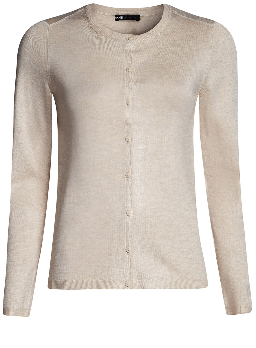Жакет женский oodji Knits Collection, цвет: бежевый. 73212401B/45641/3300M. Размер XS (42)73212401B/45641/3300M Жакет женский oodji Knits Collection, цвет: бежевый. 73212401B/45641/3300M. Размер XS (42)73212401B/45641/3300MТрикотажный жакет oodji изготовлен из качественного смесового материала. Модель с длинными рукавами застегивается на пуговицы по всей длине. Низ изделия и рукава выполнены с резинками.