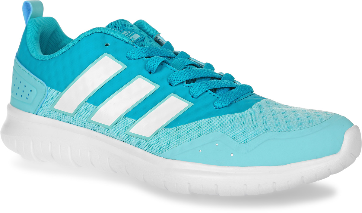 Кроссовки женские adidas Neo Cloudfoam Lite Flex, цвет: бирюзовый, светло-бирюзовый. AW4204. Размер 6 (38)AW4204 Кроссовки женские adidas Neo Cloudfoam Lite Flex, цвет: бирюзовый, светло-бирюзовый. AW4204. Размер 6 (38)AW4204Женские кроссовки adidas Neo Cloudfoam Lite Flex выполнены из сетчатого текстиля и оформлены фирменными накладками из полимера. Шнурки надежно зафиксируют модель на ноге. Ярлычок на заднике упростит надевание модели. Внутренняя поверхность изтекстиля комфортна при движении. Стелька выполнена из легкого ЭВА-материала с поверхностью из текстиля.Подошва изготовлена из высококачественной легкой резины и оснащена технологией Cloudfoam для поглощения ударных нагрузок и комфортной посадки без разнашивания. Поверхность подошвы дополнена рельефным рисунком.
