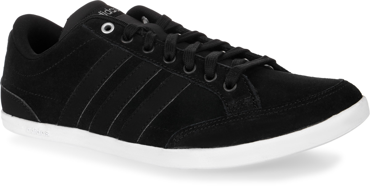 Кроссовки мужские adidas Neo Caflaire, цвет: черный. B74609. Размер 6,5 (38,5)B74609 Кроссовки мужские adidas Neo Caflaire, цвет: черный. B74609. Размер 6,5 (38,5)B74609Мужские кроссовки adidas Neo Caflaire выполнены из натуральной замши и оформлены фирменными нашивками из искусственной кожи. Шнурки надежно зафиксируют модель на ноге. Внутренняя поверхность из текстиля комфортна при движении. Стелька выполнена из легкого ЭВА-материала с поверхностью из текстиля. Подошва изготовлена из высококачественной резины и дополнена рельефным рисунком.