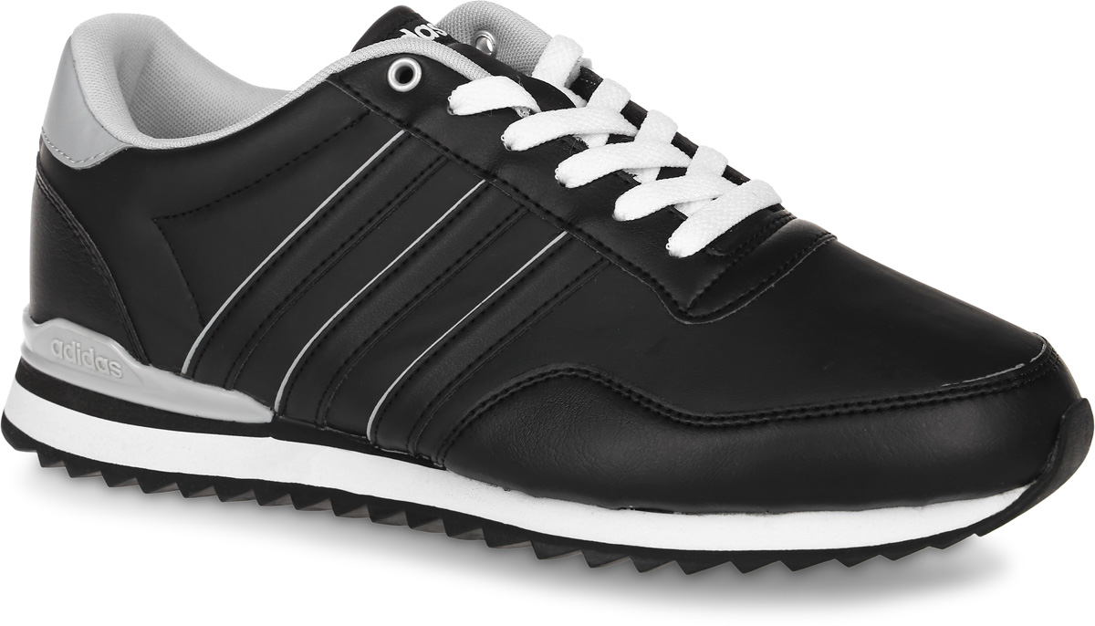 Кроссовки мужские adidas Neo Jogger Cl, цвет: черный. AW4073. Размер 11 (44,5)AW4073 Кроссовки мужские adidas Neo Jogger Cl, цвет: черный. AW4073. Размер 11 (44,5)AW4073Мужские кроссовки adidas Neo Jogger Cl, выполненные из искусственной кожи, оформлены фирменными нашивками и надписями. Шнурки надежно зафиксируют модель на ноге. Внутренняя поверхность из сетчатого текстиля комфортна при движении. Стелька выполнена из легкого ЭВА-материала с поверхностью из текстиля. Подошва изготовлена из высококачественной резины и дополнена рельефным рисунком.