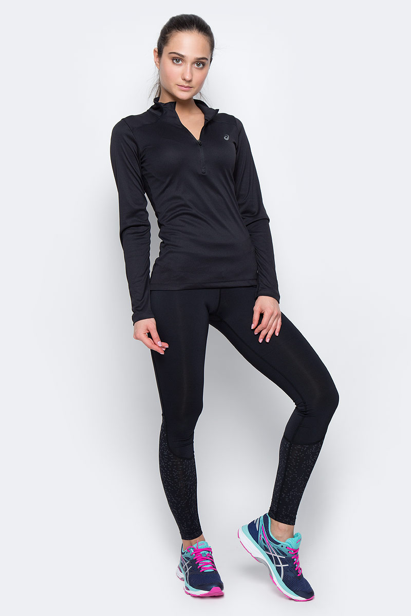 Тайтсы для бега женские Asics Race Tight, цвет: черный. 141232-1127. Размер M (44/46)141232-1127 Тайтсы для бега женские Asics Race Tight, цвет: черный. 141232-1127. Размер M (44/46)141232-1127Женские тайтсы для бега Asics Race Tight изготовлены из высококачественного эластичного полиамида, они великолепно тянутся во всех направлениях. Обтягивающие тайтсы дополнены широкой эластичной резинкой на талии. Объем талии регулируется при помощи шнурка-кулиски. Комфортные плоские швы исключают риск натирания. Тайтсы оснащены втачным карманом на поясе. Изделие оформлено принтом в горох по низу брючин.