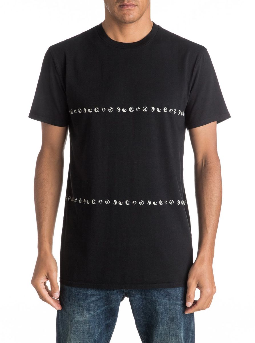 Футболка мужская Quiksilver, цвет: черный. EQYKT03527-KVJ0. Размер L (50/52)EQYKT03527-KVJ0 Футболка мужская Quiksilver, цвет: черный. EQYKT03527-KVJ0. Размер L (50/52)EQYKT03527-KVJ0Мужская футболка Quiksilver изготовлена из качественного материала. Модель выполнена с круглой горловиной и короткими рукавами.