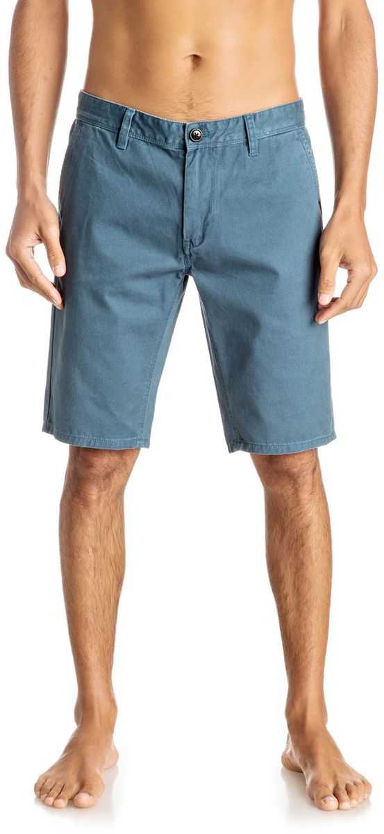 Шорты мужские Quiksilver, цвет: голубой. EQYWS03252-BQK0. Размер 32 (52)EQYWS03252-BQK0 Шорты мужские Quiksilver, цвет: голубой. EQYWS03252-BQK0. Размер 32 (52)EQYWS03252-BQK0Шорты мужские Quiksilver изготовлены из качественной ткани. Модель длиной до колен застегивается на молнию и пуговицу. Изделие дополнено карманами.