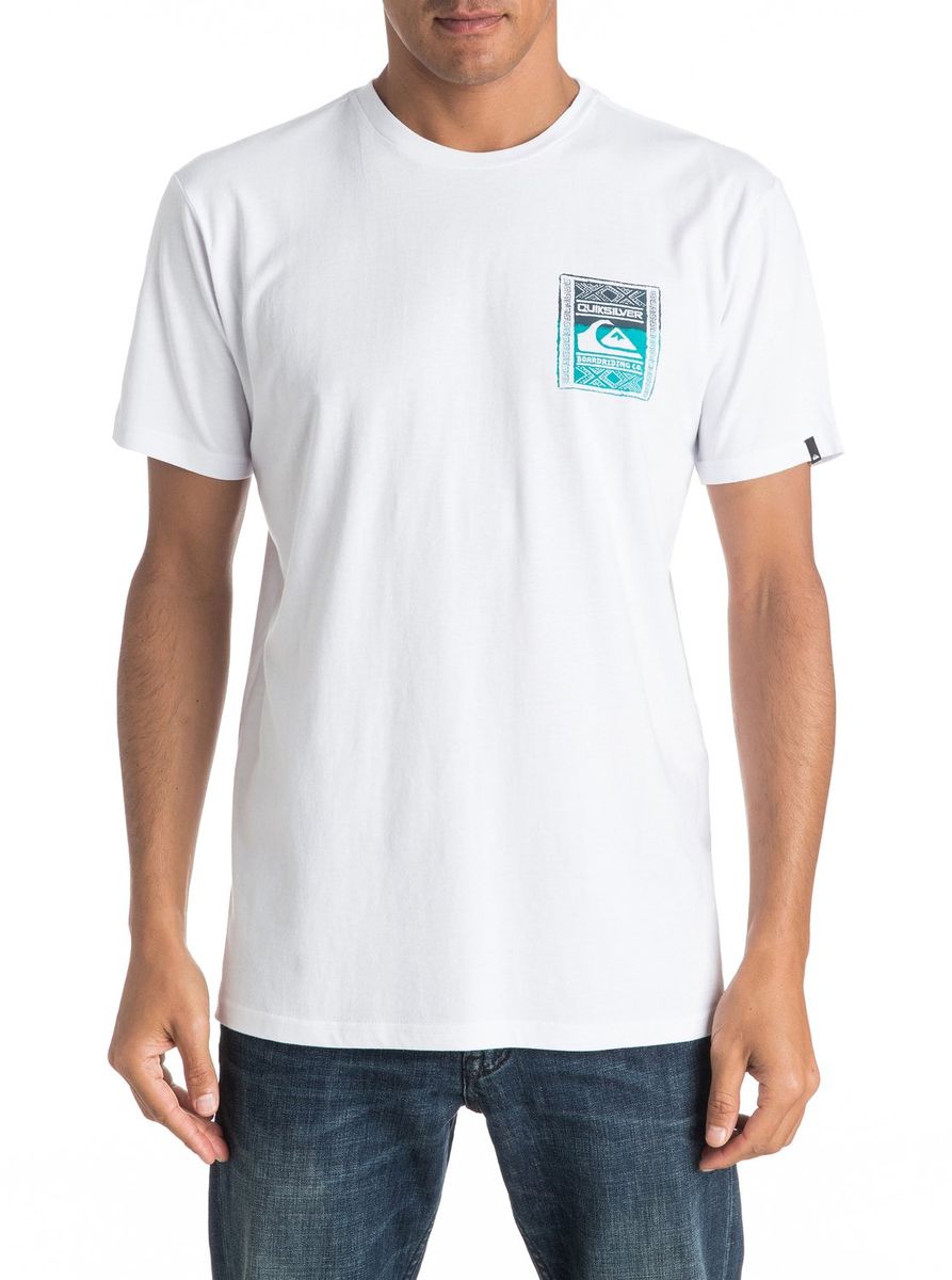 Футболка мужская Quiksilver, цвет: белый. EQYZT04296-WBB0. Размер XXL (54/56)EQYZT04296-WBB0 Футболка мужская Quiksilver, цвет: белый. EQYZT04296-WBB0. Размер XXL (54/56)EQYZT04296-WBB0Мужская футболка Quiksilver изготовлена из качественного материала. Модель выполнена с круглой горловиной и короткими рукавами.