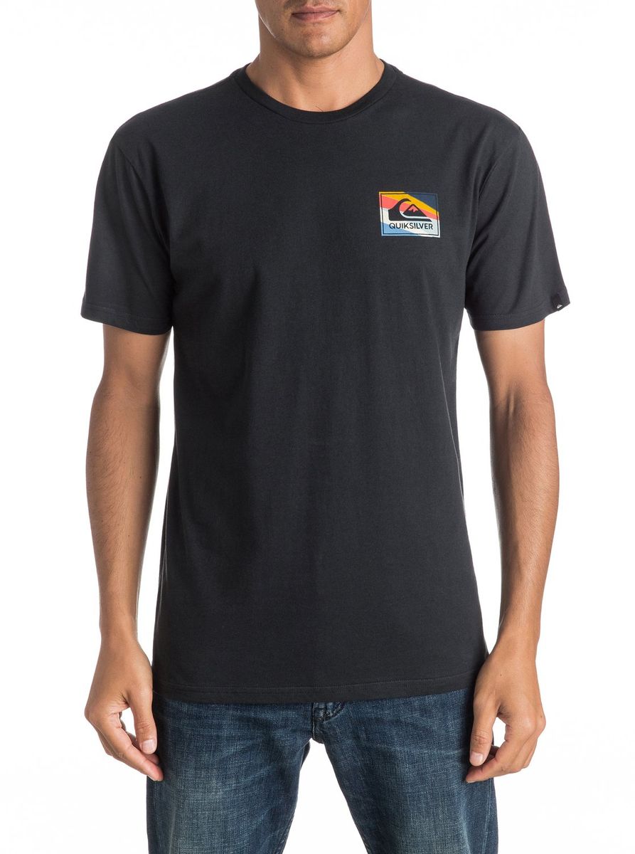 Футболка мужская Quiksilver, цвет: черный. EQYZT04298-KVJ0. Размер XL (52/54)EQYZT04298-KVJ0 Футболка мужская Quiksilver, цвет: черный. EQYZT04298-KVJ0. Размер XL (52/54)EQYZT04298-KVJ0Мужская футболка Quiksilver изготовлена из качественного материала. Модель выполнена с круглой горловиной и короткими рукавами.